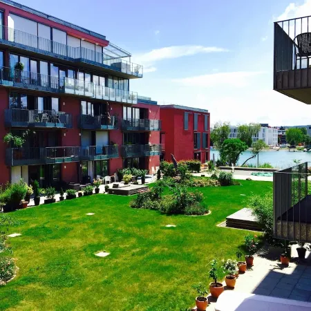 Fantastic apartment overlooking the Rhine 163m², 5 BR., Large terrace