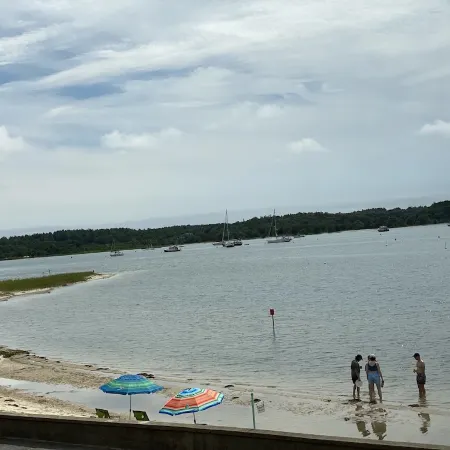 Belle of the Beach: 30 ft to Gorgeous Private Beachfront Home Sleeps up to 13