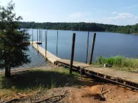 Waterfront Home with Pier Lake O' the Pines - Acorn Timbers
