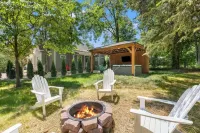 Hot Tub & Fireplace/12min to Horse Park/30 Min to Ark