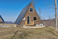 New!  Mountain Top A-Frame cabin, The Triangles-Gorgeous View, Hot Tub!