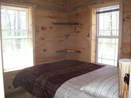 Copper Cabin offers peace and privacy in the woods!