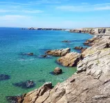 Studio Quiberon, with terrace, sleeps 4 - مسبح