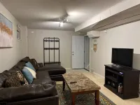 Entire walkout basement near shopping and dining Hotels in Thornton