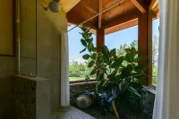 Eco Cottage in charming village in rural Costa Brava. Swimming pool-big garden