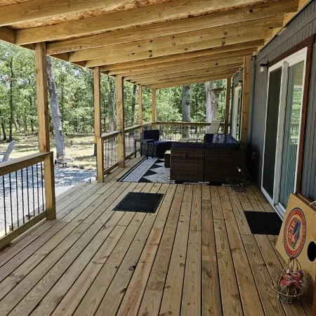 Kritter Holler Cabin a secluded relaxing retreat surrounded by beautiful nature.