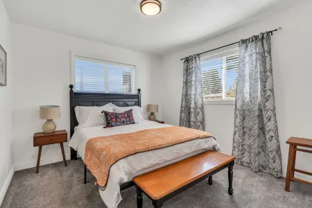 Hot Tub, Fire Pit and Barrel Sauna,  and one left turn to worlds best skiing!