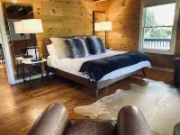 The Outpost, on Little Pisgah Mountain - a Secluded Modern Cabin Oasis