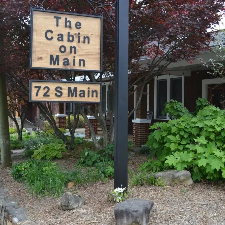 The Cabin on Main. Fully furnished home on Main St in downtown Jasper.