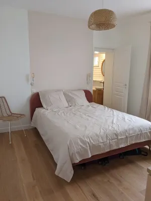 Superb apartment 10 minutes walk from the town center and the beach.