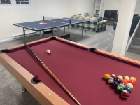 Perfect Poconos Retreat, .5 miles -Beach & Pool, Huge Game Room, Pet Friendly!