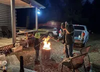 Cozy Mountain Cabin with pond one mile from the Blue Ridge Parkway
