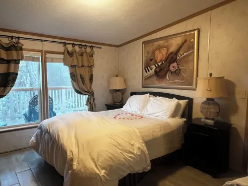 Lake House Waterfront Cabin Stunning views best home for bird watchers serenity