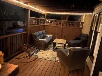 heated pool, Hot Tub & deck, large media & game room, lots of room indoor & out