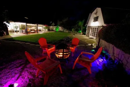 Oasis Pool • Private Resort • Guesthouse Game Room