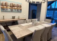 巴克利湖新城6間臥室!湖畔度假屋 - 陽台