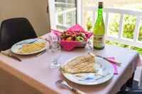 Brittany, Perros-Guirec, pink granite coast, Trestraou beach, luxury apartment