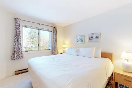 Charming mountainside condo with fireplace, skiing, balcony, & washer/dryer Отели в г. Бристоль