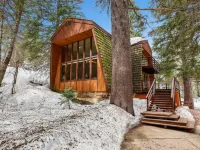 Steps to Sundance Resort and Scenic Stream - Charming A-Frame Cabin Hotel a Sundance