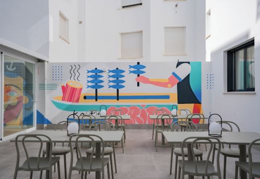 리브 잇 말라가 객실 내부