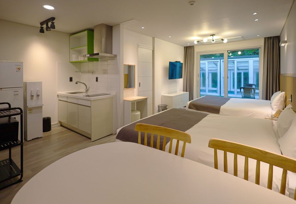 풀빌라 소랑의 야외 수영장