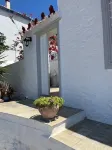 Brigitte house. nice studio with beautiful view small courtyard inside