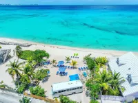 Private 7 Mile Beach Beach Club. Ocean views from Roof Terrace and Pool Pavilion
