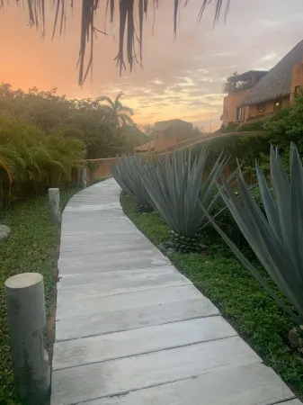 Beachfront, Laid Back Luxury Penthouse on Beautiful Manzanillo Bay Surf Break Отели в г. Troncones