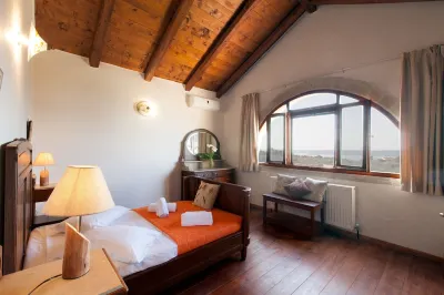 Luxury stone villa with outdoor jacuzzi, private pool and antique furniture