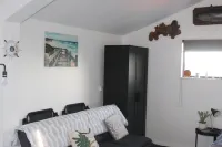 private Modern  studio apartment  with ocean views, balcony and Boat parking