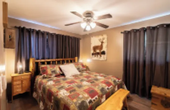 Arrowhead, A/C, Private Jacuzzi, Huge Backyard, 65" TV, Fully Stocked, Dogs OK.