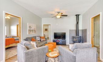 Mtn-View Hideaway with Wood Stove in Pueblo!