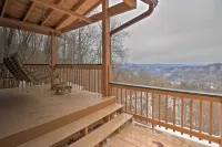 煙燻山木屋配有熱水浴缸和景色！ - 寵物友善