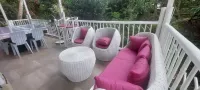 ピンクの秘密の庭園リゾートのタッチ - キッチン