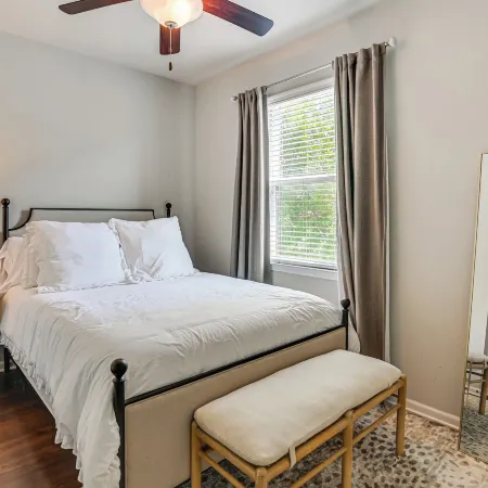 Cotton District Condo: Walkable Spot for Game Day!