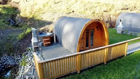 Frankenwald Chalets - Chalets Отели в г. Кронах