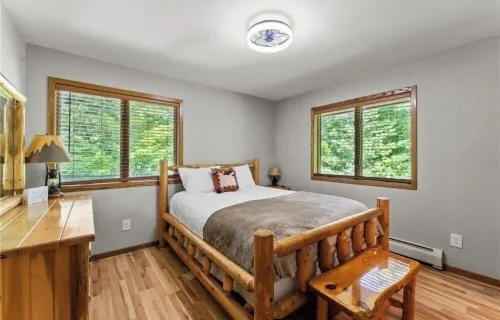 Cozy 3-bedroom cabin on beautiful Sand Lake in lovely Cumberland, WI.