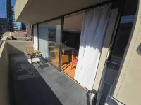 Your ideal space near the MUT | 1BR studio with A/C and city view