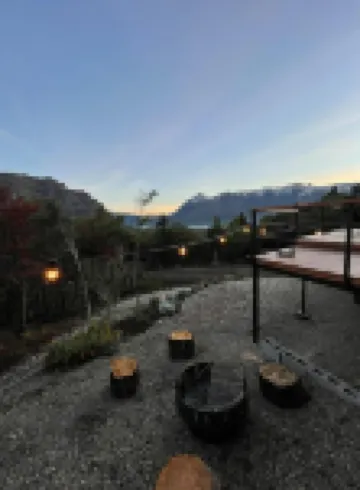 Cabaña Nórdica , Vista Increíble al Lago y Centro de SKi