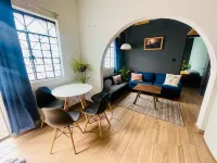 Experience comfort at our lovely 1-bed apartment near Foro Sol in Mexico City Hotels in Iztapalapa