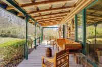 Large Deck: Luxe 6-acre Retreat in Dahlonega! - 3-Star