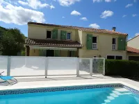 Villa in la Tour-Sur-Orb with Pool & Garden