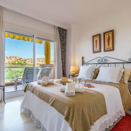 View of the Sun Apartment with Pool - Happy Rentals