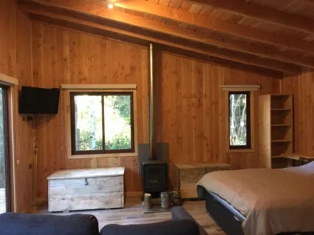 Cabaña en el Bosque en la ruta termal