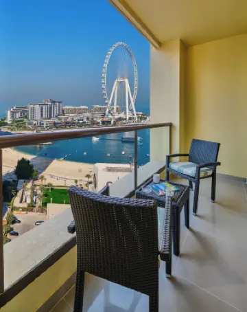 杜拜JBR溫德姆華美達套房飯店 朱美拉海灘附近的飯店