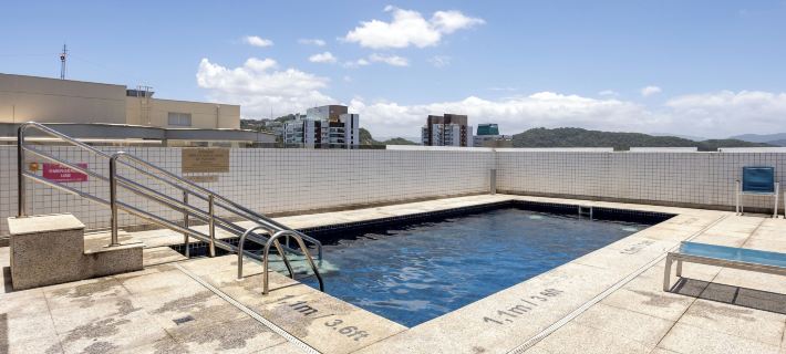 Stay Home Luxo | 1Min Praia Gonzaga | Rooftop, Piscina, Sauna & Gym Hotels in Santos