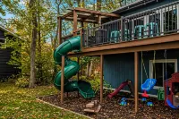 Spacious 5-bedroom A-Frame in South Haven with view of Lake Michigan