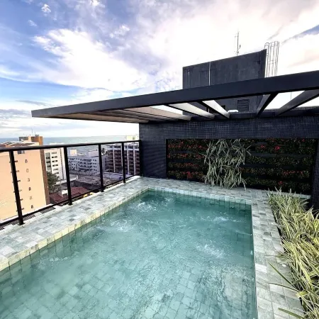 Emunah Flat Luxo Cabedelo Rooftop