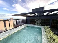 Emunah Flat Luxo Cabedelo  Rooftop - Kolam Renang