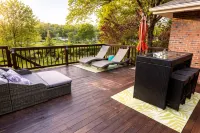 6 Min to Fifa - 3Br 3 Ensuites Sauna Theater